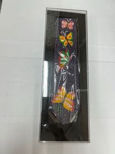 【57597.0107N】☆中古・美品☆カルチュラルタイズ　CULTURALTIES　草間彌生 YAYOI　KUSAMA ネクタイ　ケース入り 　