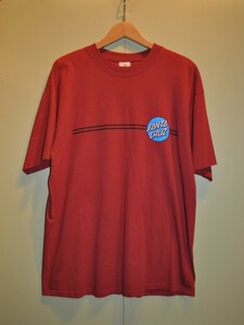 ユーズド 90年代 SANTA CRUZ DOT サンタクルーズ Tシャツ MADE IN USA