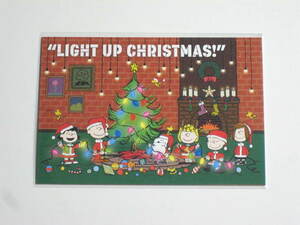 スヌーピータウンショップ クリスマス2019 「LIGHT UP CHRISTMAS!」 ポストカード2枚セット　スヌーピー　PEANUTS SNOOPY クリスマス