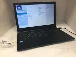 ジャンク/ TOSHIBA dynabook Satellite B35/R PB35RNAD483AD11 Intel Celeron 3205U メモリ4.1GB HDD500.1GB 【G27640】