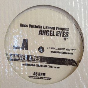 12inchレコード　RUSS CASTELLA / ANGEL EYES