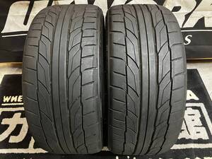 ◆1000円~売切! 2本set 最落無 2021年製 日本製 ニットーNT555G2 245/35R21 245/35-21 アルファード ヴェルファイア フーガ スカイライン