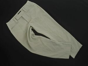 23区 クロップド パンツ size40/ライトグレー ■◆ ☆ efc8 レディース