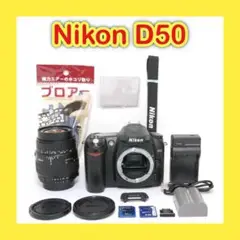 初心者おすすめ一眼レフ⭐️標準レンズキット⭐️カンタン操作⭐️Nikon D50