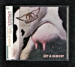 ∇ エアロスミス Aerosmith 15曲入 国内盤 CD/ゲット・ア・グリップ GET A GRIP/リヴィング オン ジ エッジ イート ザ リッチ クライン