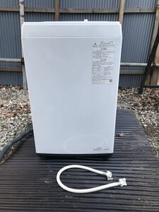 東芝・全自動洗濯機・2021年製・AW-45M9・4.5Kg・中古. 送料落札者負担