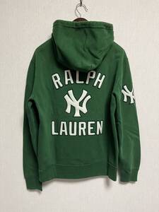 POLO RALPH LAUREN×MLB ラルフローレン パーカー ”LIMITED EDITION” SWEAT PARKA”NY YANKEES”GREEN サイズS