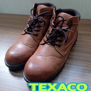 靴 ◆ TEXACO ◆ ブーツ 25.5cm キャメルブラウン ◆ テキサコ ◆ メンズ シューズ