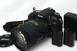 並品｜ニコン D7100 18-300 VR スーパーズームキット CA01-M1606-2S1 Nikon デジタル一眼レフカメラ 光学ローパスフィルターレス