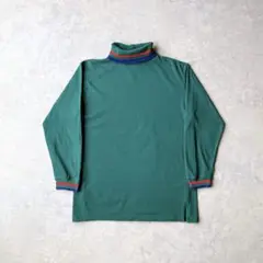 80s 黒タグ Eddie Bauer エディーバウアー タートルネック ロンT