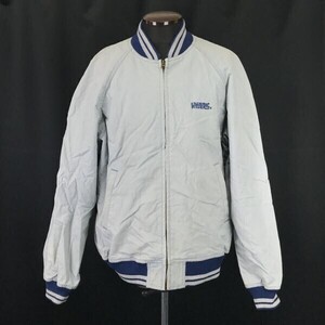 Made in Japan★ヒステリックグラマー★スタジアムジャンパー/ジャケット/ブルゾン【Mens size -L/グレー系】Jackets/Blouson◆YBH115