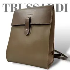 レア✨TRUSSARDI トラサルディ　リュックサック　オールレザー　PVC