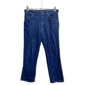 Wrangler カウボーイ デニムパンツ W36 ラングラー インディゴ コットン USA製 古着卸 アメリカ仕入 2409-339