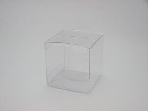 PVC クリアケース 8x8x8cm PVC-210 ディスプレイ ショーケース ラッピング 梱包