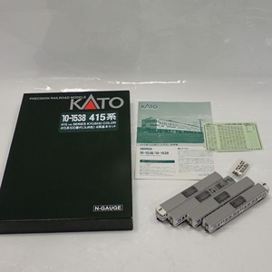 ThH434 カトー KATO 鉄道模型 10-1538 415系100番台(九州色) 4両基本セット ジャンク品/中古