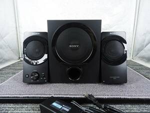 【美品】SONY ソニー★アクティブスピーカーシステム SRS-D5 2.1chスピーカー 総合出力40W 音出し良好★動作品「管理№NR2026」