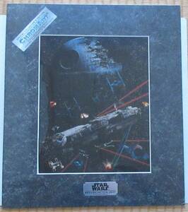 【未開封新品】CHROMART「スターウォーズ（STAR WARS RETURN OF THE JEDI）」 355mm X 305mm