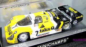 【Ma】ミニチャンプス☆1/43 403866507 ポルシェ 956L Team Joest LeMans 24hrs 1986 #7 京商特注モデル 1200台限定