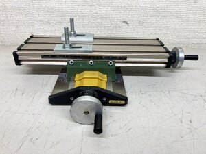 ★中古美品★キソパワーツール プロクソン PROXXON マイクロクロステーブル No.27100 XYテーブル フライス盤 DIY 工作 万力 バイス)岡b