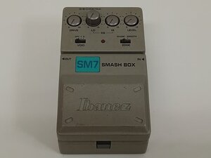 [7B-611-022-1] Ibanez SMASH BOX SM-7 ディストーション 楽器周辺 本体のみ 動作未確認 ジャンク