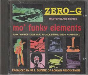 中古CD■SAMPLING■ZERO-G / MO