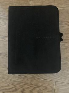 【即決】アルファード　車検証入れ　ALCANTARA【新品】