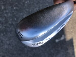 中古ウェッジピン　PING GLIDE 3.0 56/14 ダイナミックゴールド　S200 ゴルフプライド　ツアーベルベットプラス4