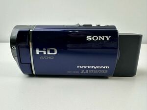 【7/19ES2】SONY ソニー ビデオカメラ Handycam ハンディカム exmor R HDR-CX180 簡易動作確認済み