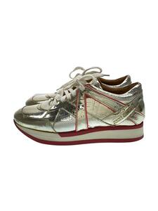 JIMMY CHOO◆ローカットスニーカー/36/SLV/143LONDON/エンボス