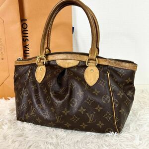 1円 廃盤品LOUIS VUITTON ルイヴィトン モノグラム ティヴォリ ティボリ ハンドバッグ ビジネス トートバッグ 肩掛け 大容量PM GM メンズ