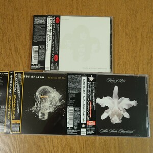 キングス・オブ・レオン　KINGS OF LEON アルバム３枚セット　国内盤　ボーナストラック付き　国内盤　帯付　ＣＤ