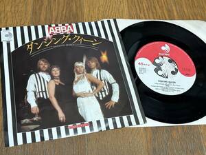 ★即決落札★Promo/見本盤/非売品～ABBA「ダンシング・クィーン/タイガー」ビヨルンとベニー/１９７７年製作/美盤