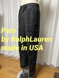 Polo by RalphLauren USA製ヴィンテージのツイードスラックス