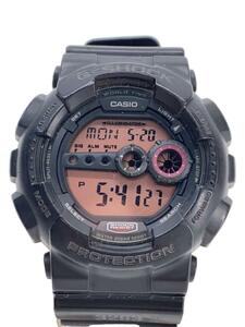 CASIO◆クォーツ腕時計・G-SHOCK/デジタル/BLK