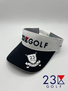 【未使用品】 23区GOLF ゴルフ サンバイザー サイズM オンワード樫山