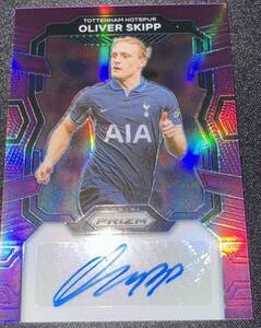 2023-24 PANINI PRIZM PREMIER LEAGUE OLIVER SKIPP TOTTENHAM PURPLE 22/25 サイン トッテナム オリヴァー・スキップ オリバー・スキップ