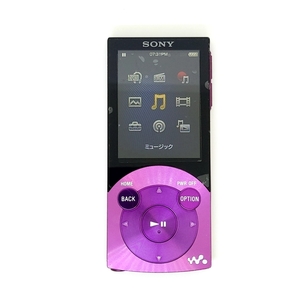 動作品★SONY ウォークマン NW-S744 パープル 8GB ソニー デジタルMP3オーディオプレーヤー WALKMAN