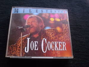 H901/ジョー・コッカー　MILESTONES JOE COCKER 2枚組 CD＊プラケーススレ目立つ。