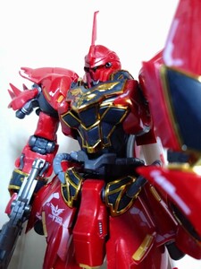 1/144 RG MSN-06S シナンジュ メタリックグロスインジェクション　ガンダムベース限定　ジャンク