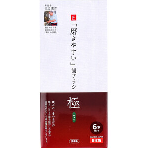 【まとめ買う】磨きやすい歯ブラシ 極 ふつう 先細毛 6本セット LT-53×40個セット