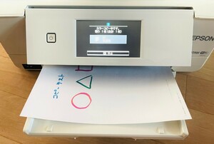 EPSON EP-807AW エプソン インクジェットプリンター 複合機 カラリオ カラーコピー確認済み　他未確認　現状品渡し