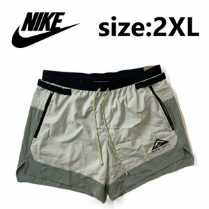 NIKE TRAIL ナイキ トレイル フレックス ストライド ランニングパンツ ショート CZ9053-034 size:2XL