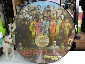 (Z)｜【LP, picture vinyl / Parlophone 1979 W.GER】The Beatles - Sgt. Pepper