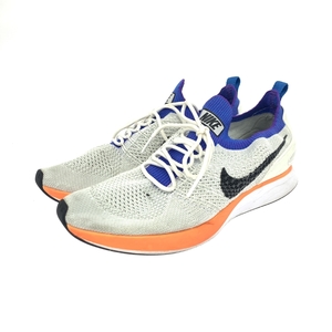 良好◆NIKE ナイキ フライニットレーサー Air Zoom Mariah スニーカー 26.5cm◆ マルチカラー メンズ 靴 シューズ sneakers