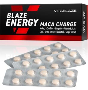 【厳選マカ&エネルギーチャージ】BLAZE ENERGY マカ チャージ 30日分 亜鉛 シトルリン アルギニン トンカットアリ サプリメント 