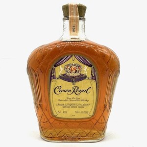 仙6【未開栓】Crown Royal カナディアン ウイスキー 750ml 40％ クラウン ローヤル 古酒 洋酒