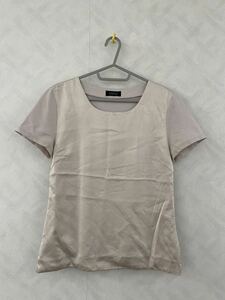 BARNEYS NEWYORK カットソー サイズ38 絹95% レディース バーニーズ ニューヨーク 半袖Tシャツ シルク