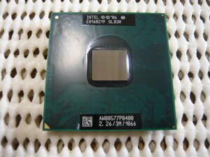 ◆Core2Duo P8400 SLB3R 2.26GHz/3M/1066 作動品