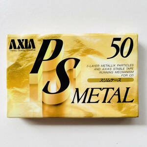 未開封 未使用 メタル カセットテープ〔 AXIA - METAL PS 50 〕アクシア スリムケース / 50分 / 富士フィルム .2