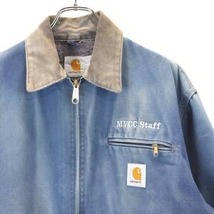 レアカラー 雰囲気系 Carhartt カーハート デトロイトジャケット モス 野村訓市 カーハート ジョニーデップ vintage ヴィンテージ USA 2XL